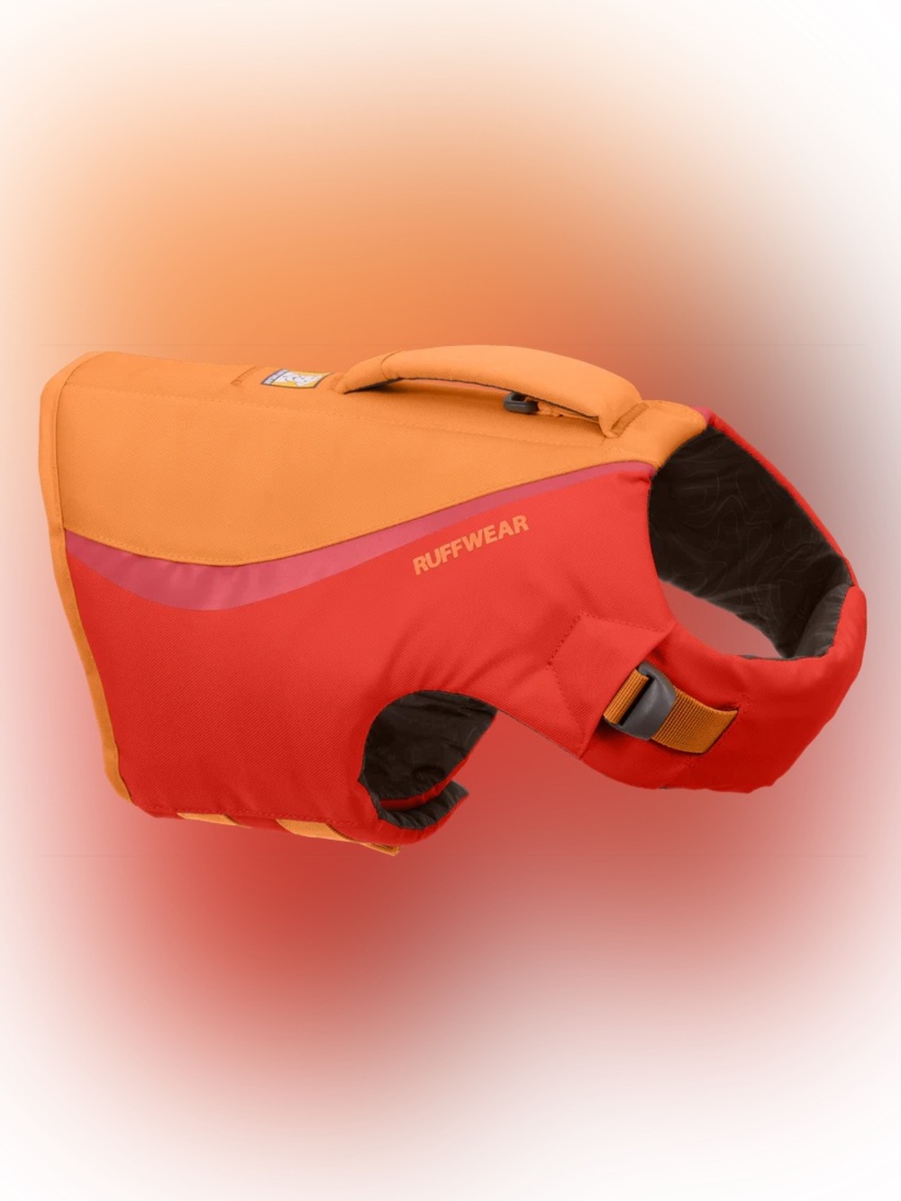 Ruffwear Float Coat Red and Orange Dog Flotation Device Size XL Extra Large